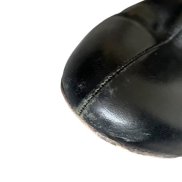 MICHAEL MICHAEL KORS Leather High Heel Ankle Boots Black 9.5 - Picture 9 of 14